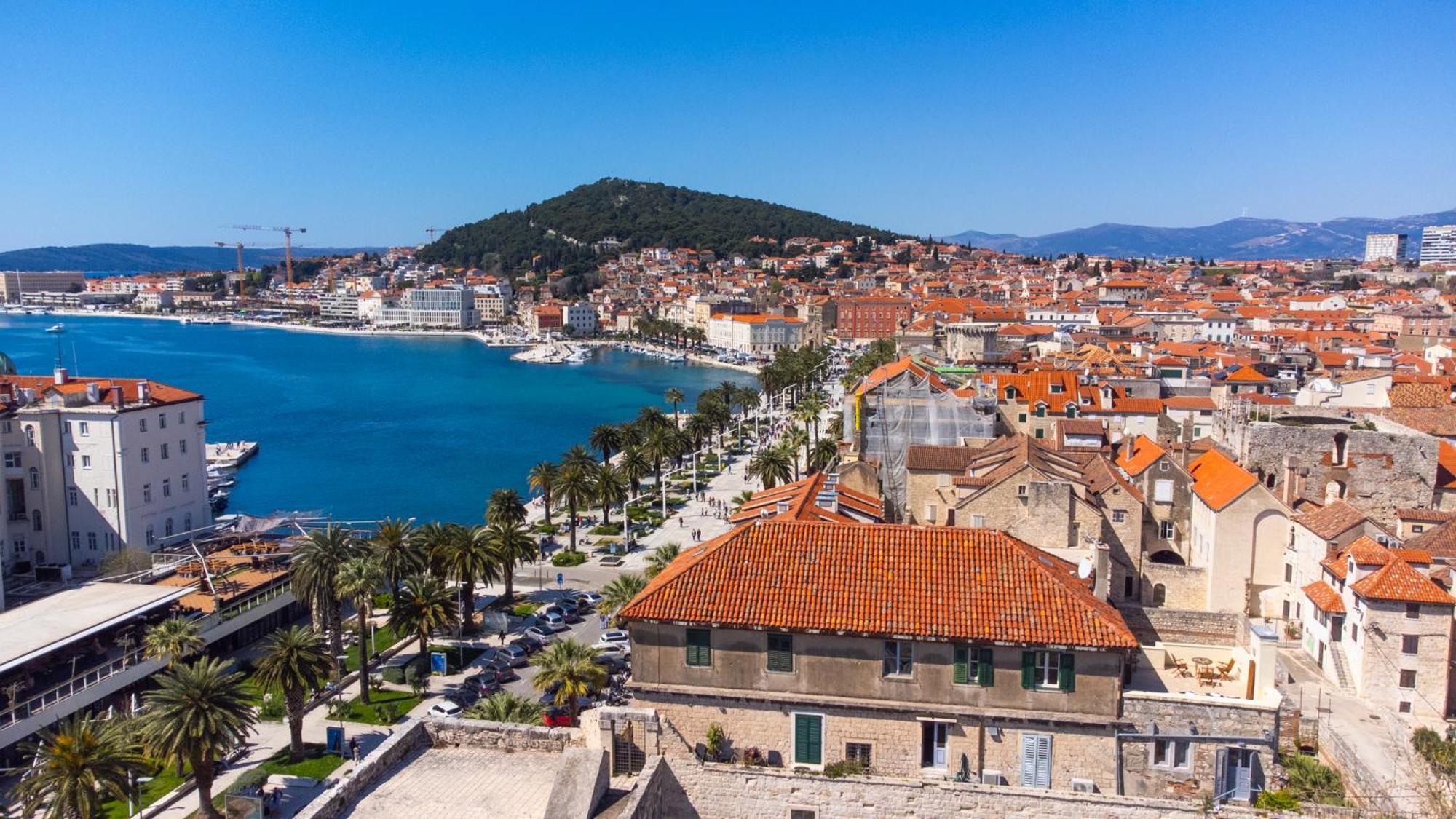 Terazza Grande In Diocletian Tower Apartman Split Kültér fotó