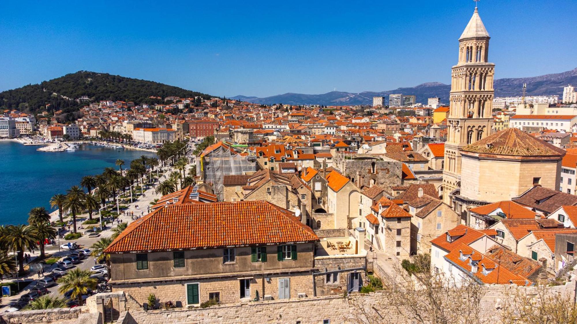 Terazza Grande In Diocletian Tower Apartman Split Kültér fotó