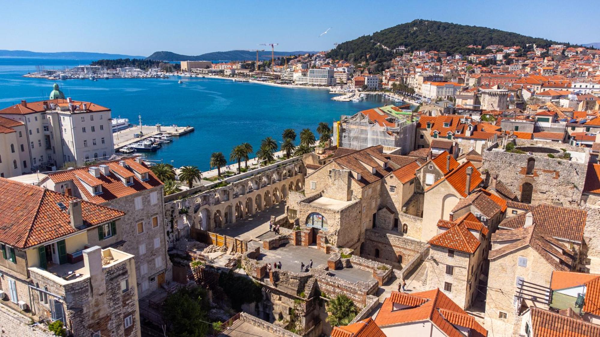 Terazza Grande In Diocletian Tower Apartman Split Kültér fotó