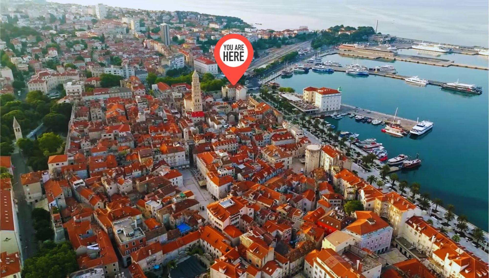 Terazza Grande In Diocletian Tower Apartman Split Kültér fotó
