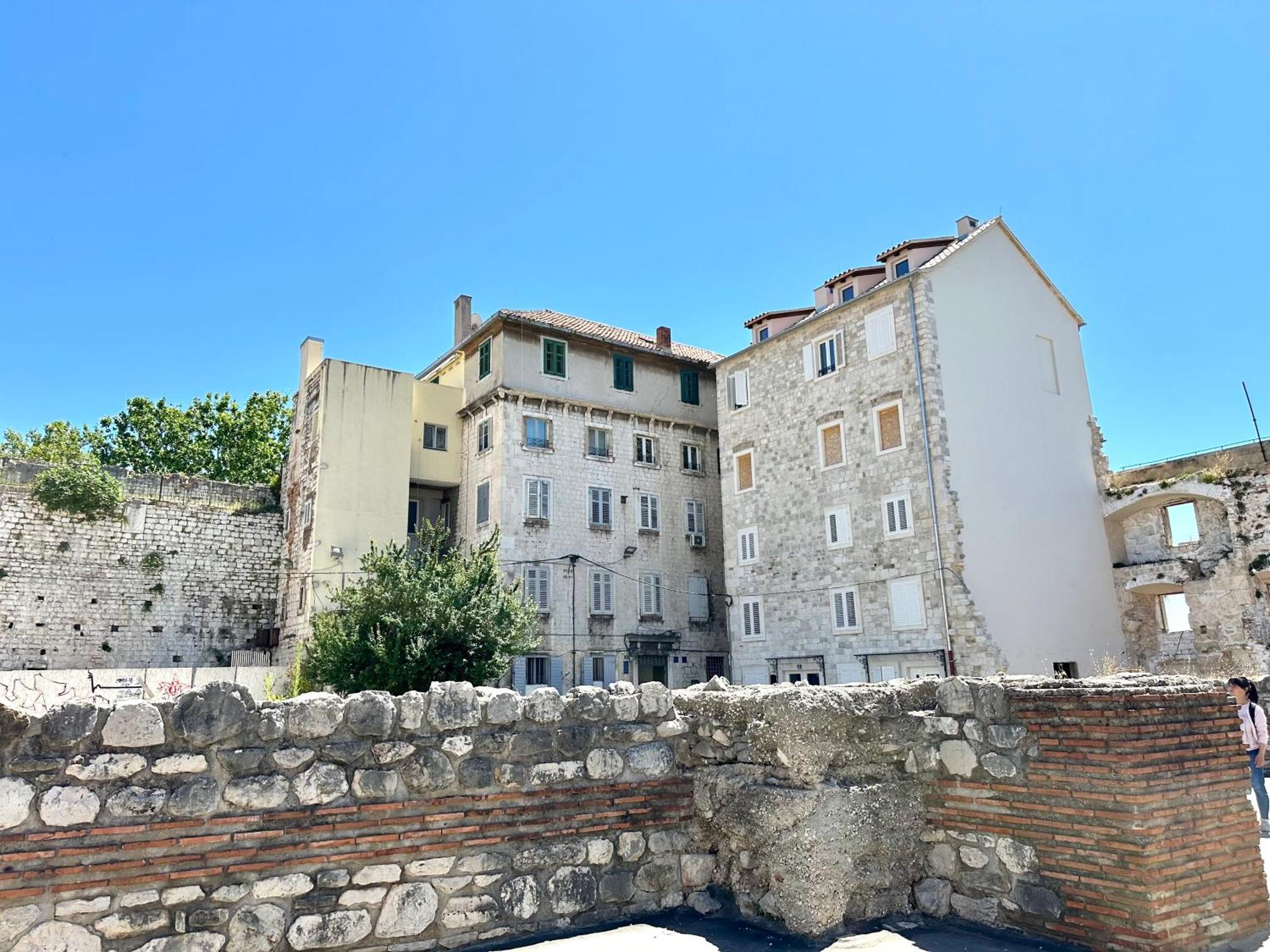Terazza Grande In Diocletian Tower Apartman Split Kültér fotó
