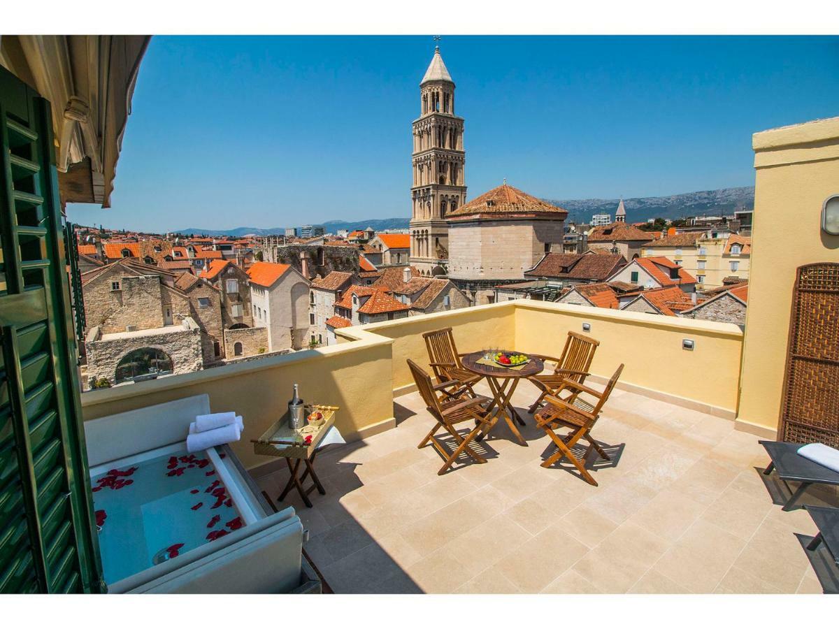 Terazza Grande In Diocletian Tower Apartman Split Kültér fotó