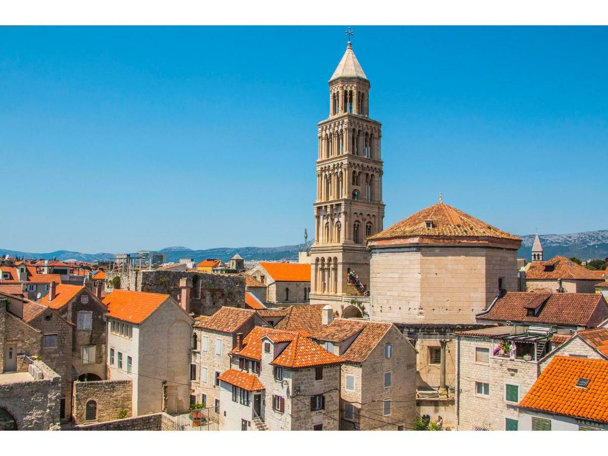 Terazza Grande In Diocletian Tower Apartman Split Kültér fotó