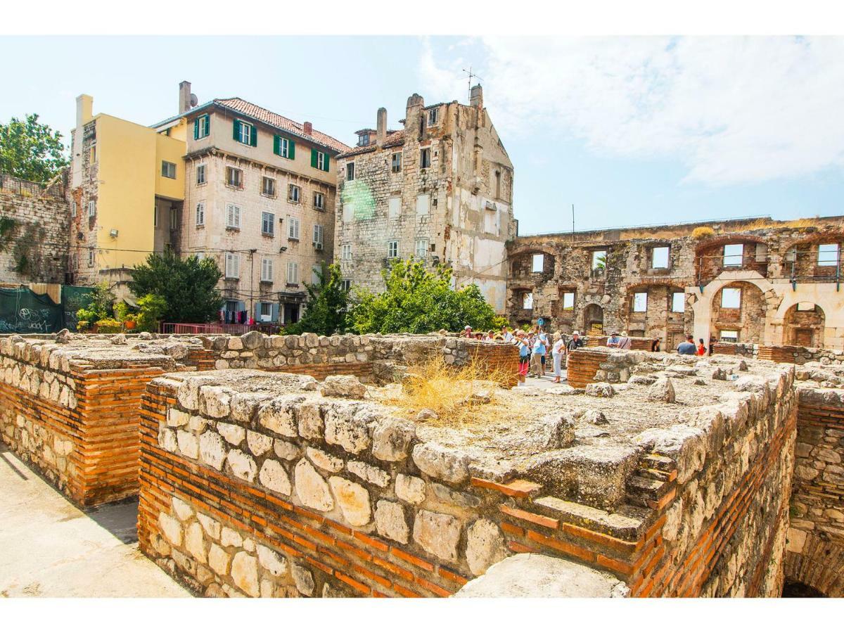 Terazza Grande In Diocletian Tower Apartman Split Kültér fotó