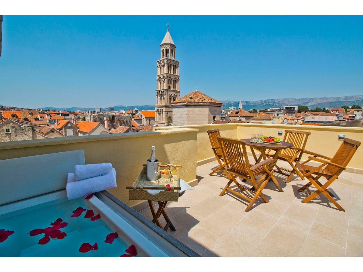 Terazza Grande In Diocletian Tower Apartman Split Kültér fotó