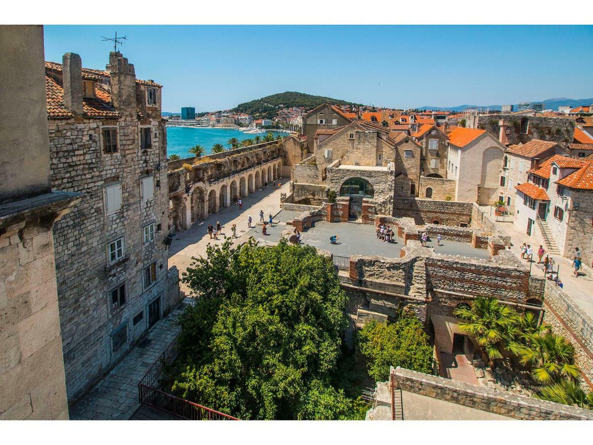 Terazza Grande In Diocletian Tower Apartman Split Kültér fotó