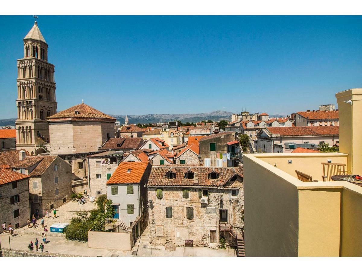 Terazza Grande In Diocletian Tower Apartman Split Kültér fotó